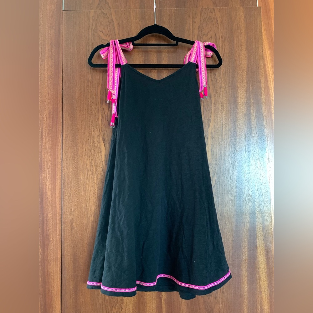 Pitusa Black Dress with Pink Accents - Picture 8 of 14